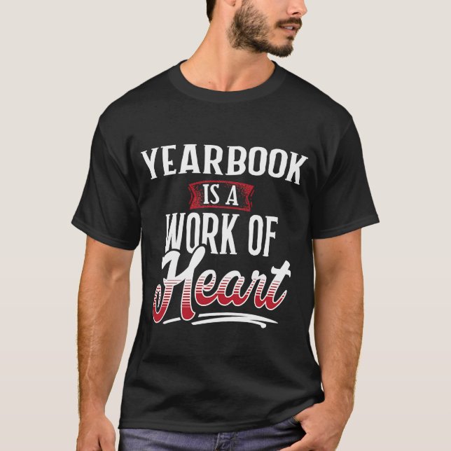 YEARBOOK Is A Work of Hear for Women T-Shirt (Front)