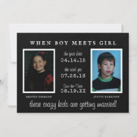 Yearbook Photo | Photo Save the Date Announcement