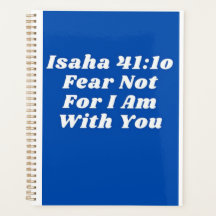 Yearly planner Christian Bible verse