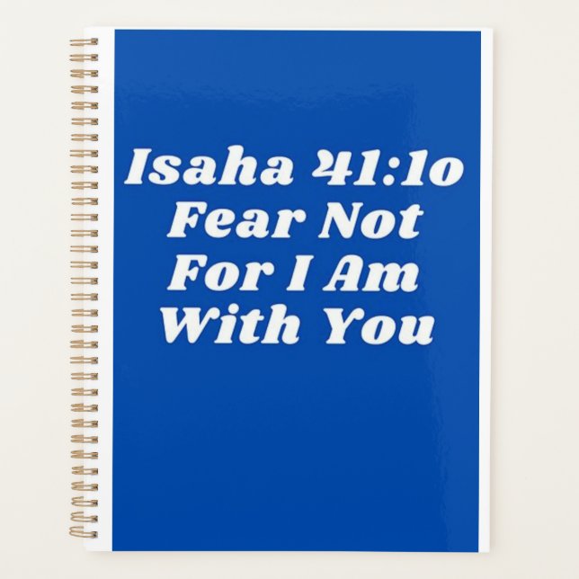 Yearly planner Christian Bible verse (Front)