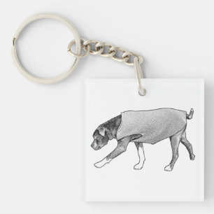 Years Carried Lightly Keychain