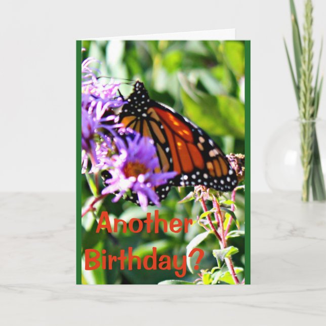 Years Really Flutterby Card With Butterfly (Front)