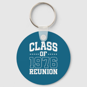 Years Shirt Class 1976 Reunion 50 Alumni Keychain