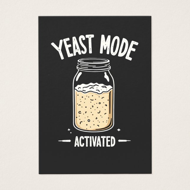Yeast Mode Activated Baking Cooking Chef  (Front)