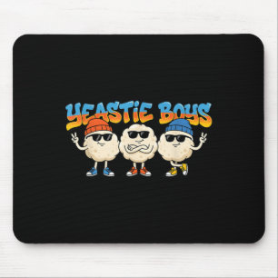 Yeastie Boys Funny Sourdough Starter Baker Dad Mouse Pad