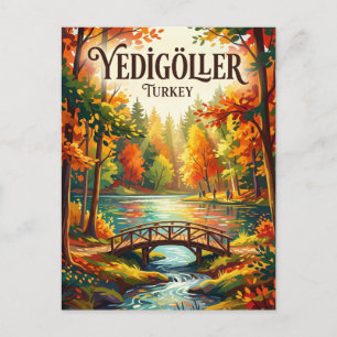 Yedigöller National Park Turkey Postcard