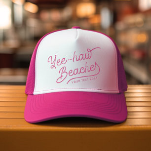 Yee-haw Beaches Custom Matching Spring break Trucker Hat