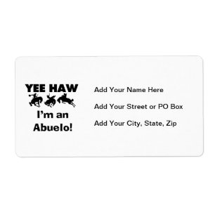 Yee Haw Je suis un T-shirts et cadeaux Abuelo