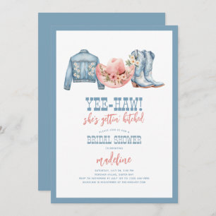 Yee-Haw She's Gettin Hitched Bridal  Invitation