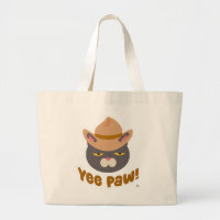 Yee Paw Cool Cowboy Hat Funny Cat Slogan