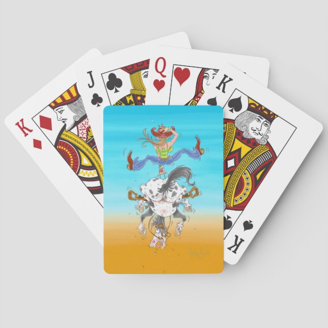 “Yeehaw” Playing cards (Back)