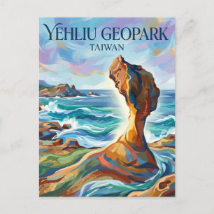 Yehliu Geopark Taiwan Postcard