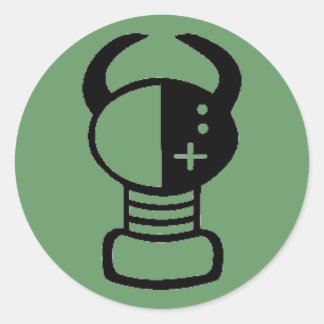 Yei dot classic round sticker