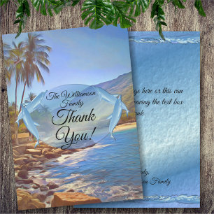 Yelapa Beach Family Thank You 761  Card