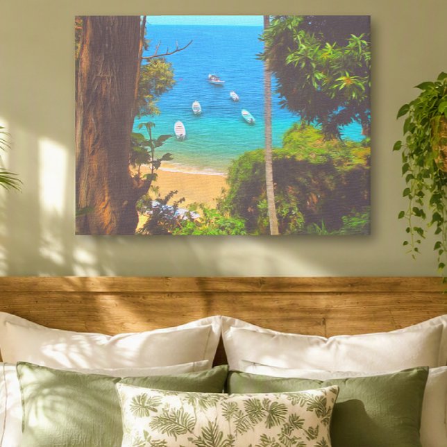 Yelapa Mexico Coastal Beach 1017 Art Canvas Print (Creator Uploaded)