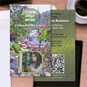 Yelapa Trail 821 QR Code Business Card