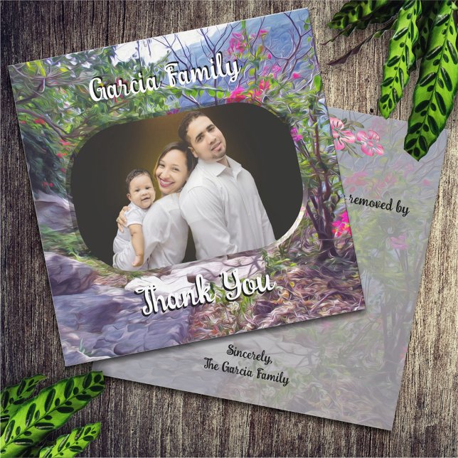 Yelapa Trail Family Thank You 821 Card (Creator Uploaded)