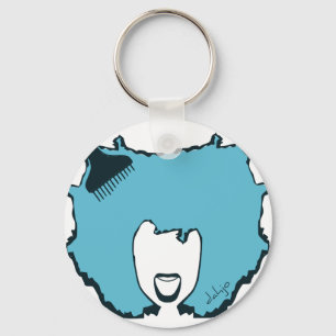 YELL OUT LOUD in BLUE Keychain
