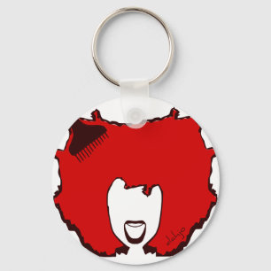 YELL OUT LOUD in RED Keychain