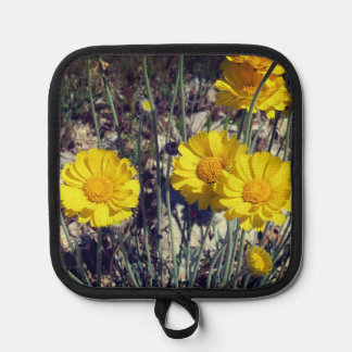 Yello Wild Flowers Pot Holder