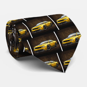 Yellow 2012 Boss 302 Tie