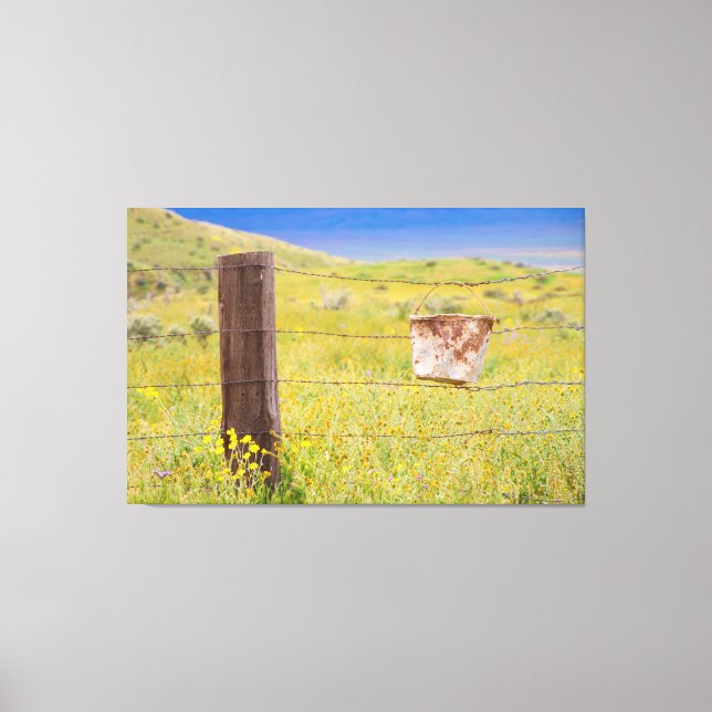 Yellow 2 canvas print (Front)