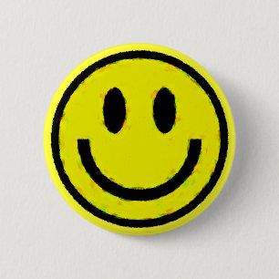 YELLOW 2 INCH ROUND BUTTON