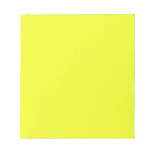 Yellow 5.5" x 6" Notepad - 40 pages