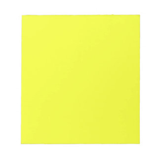Yellow 5.5" x 6" Notepad - 40 pages