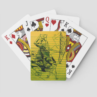 YELLOW 70 PLAYING CARDS