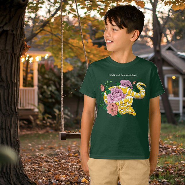Yellow Albino Ball Python  T-Shirt (Creator Uploaded)