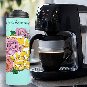 Yellow Albino Ball Python Thermal Tumbler