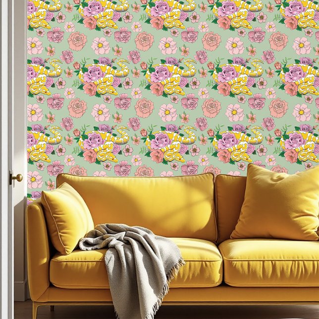 Yellow Albino Ball Python  Wallpaper (Creator Uploaded)