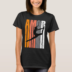 Yellow Amor Dance Daughter Girl Birthday Classical T-Shirt