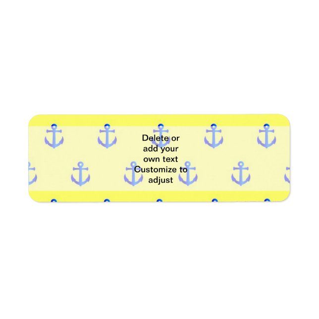 Yellow anchor pattern (Front)