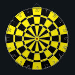 Yellow And Black Dartboard<br><div class="desc">Yellow And Black Dart Board</div>