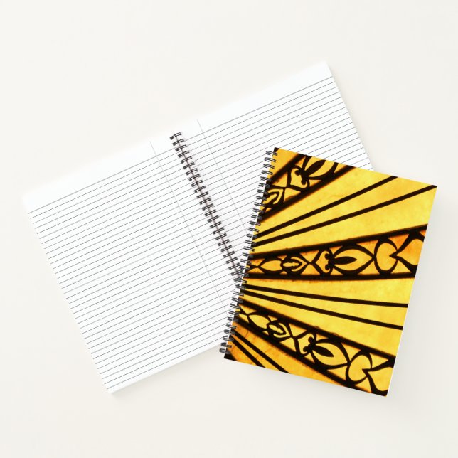 Yellow and Black  Notebook (Inside)
