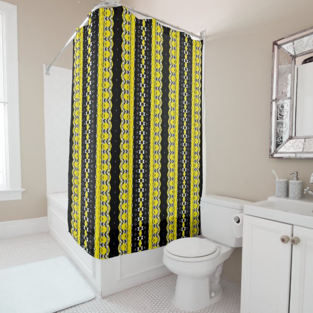 Yellow and Black Pattern (In Situ)