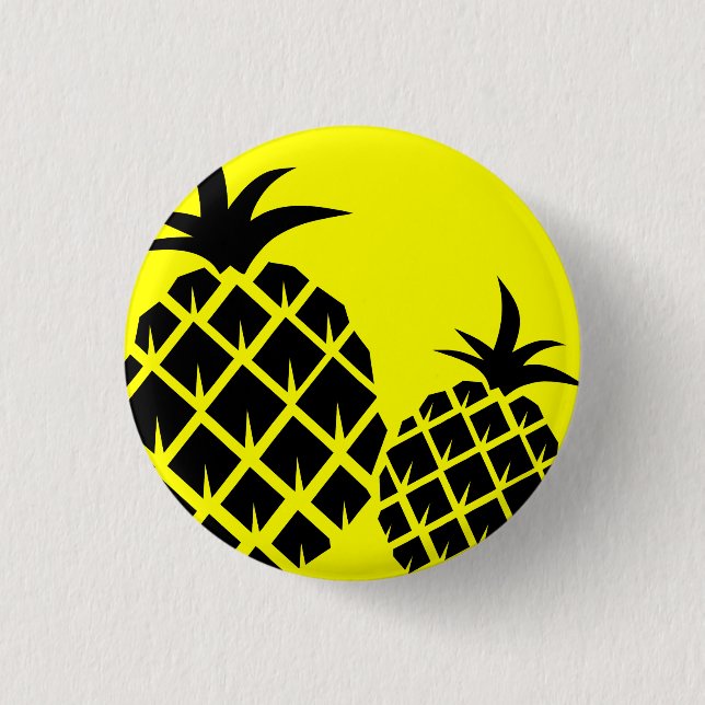 Yellow and Black Pineapples (Front)