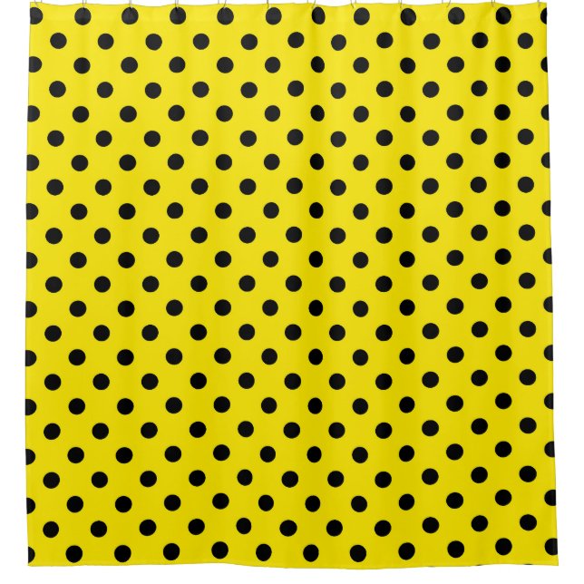 Yellow and Black Polka Dots (Front)