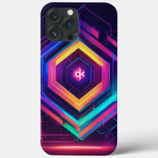 yellow and blue  iPhone 13 pro max case