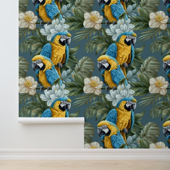 Yellow and Blue Macaws Wallpaper (Application)