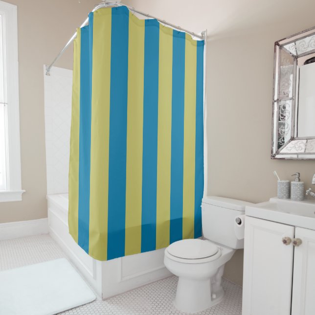yellow and Blue Stripes (In Situ)