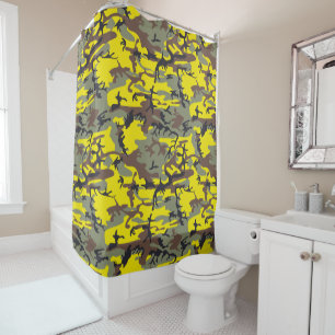 Yellow and Brown Camouflage, Military, Army
