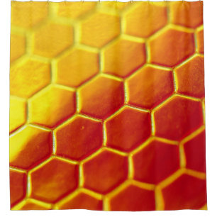 Yellow and brown floor tiles