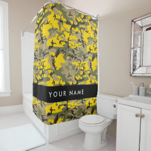 Yellow and Green Camouflage Your name Personalize