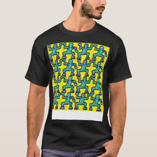 yellow and green graffiti tattoo T-Shirt