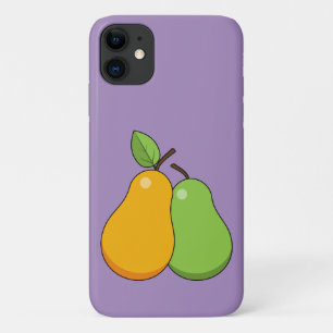 Yellow and Green Pears iPhone 11 Case