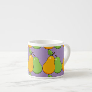 Yellow and Green Pears Espresso Cup
