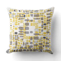 Yellow and grey spot pattern